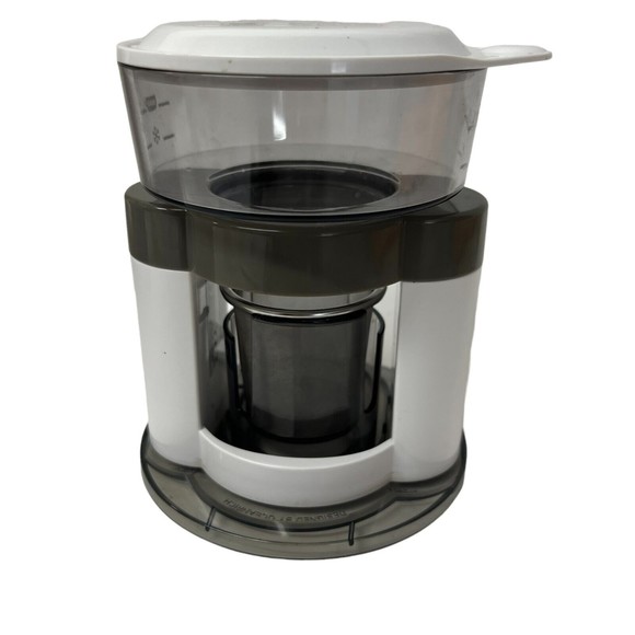 Coffee Maker Pour Over One Cup Brewer Linkind Automatic Portable White Black - Picture 1 of 6